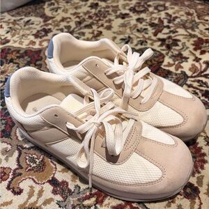 Target Cream and Tan Casual Shoes